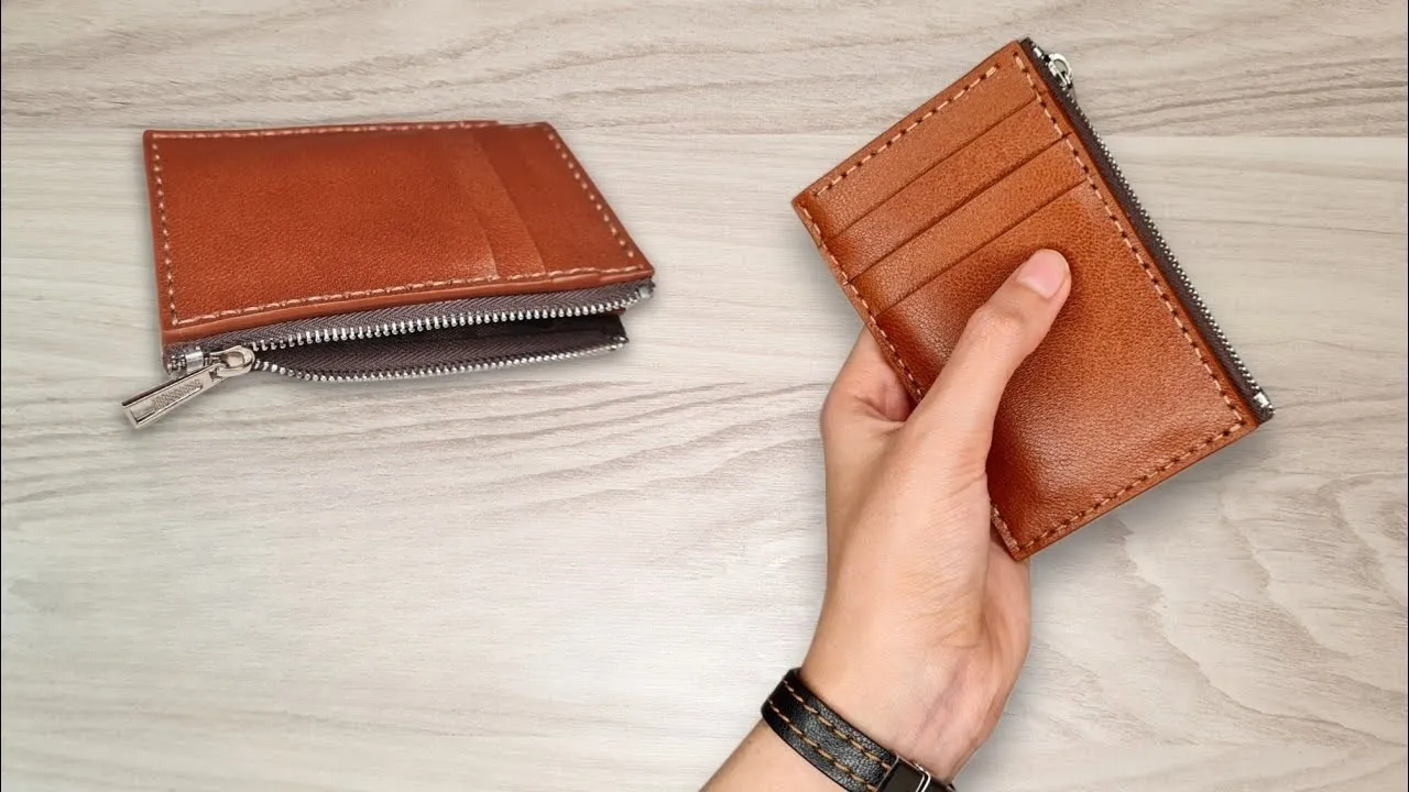 کیف پول چرم دست دوز زنانه + خرید