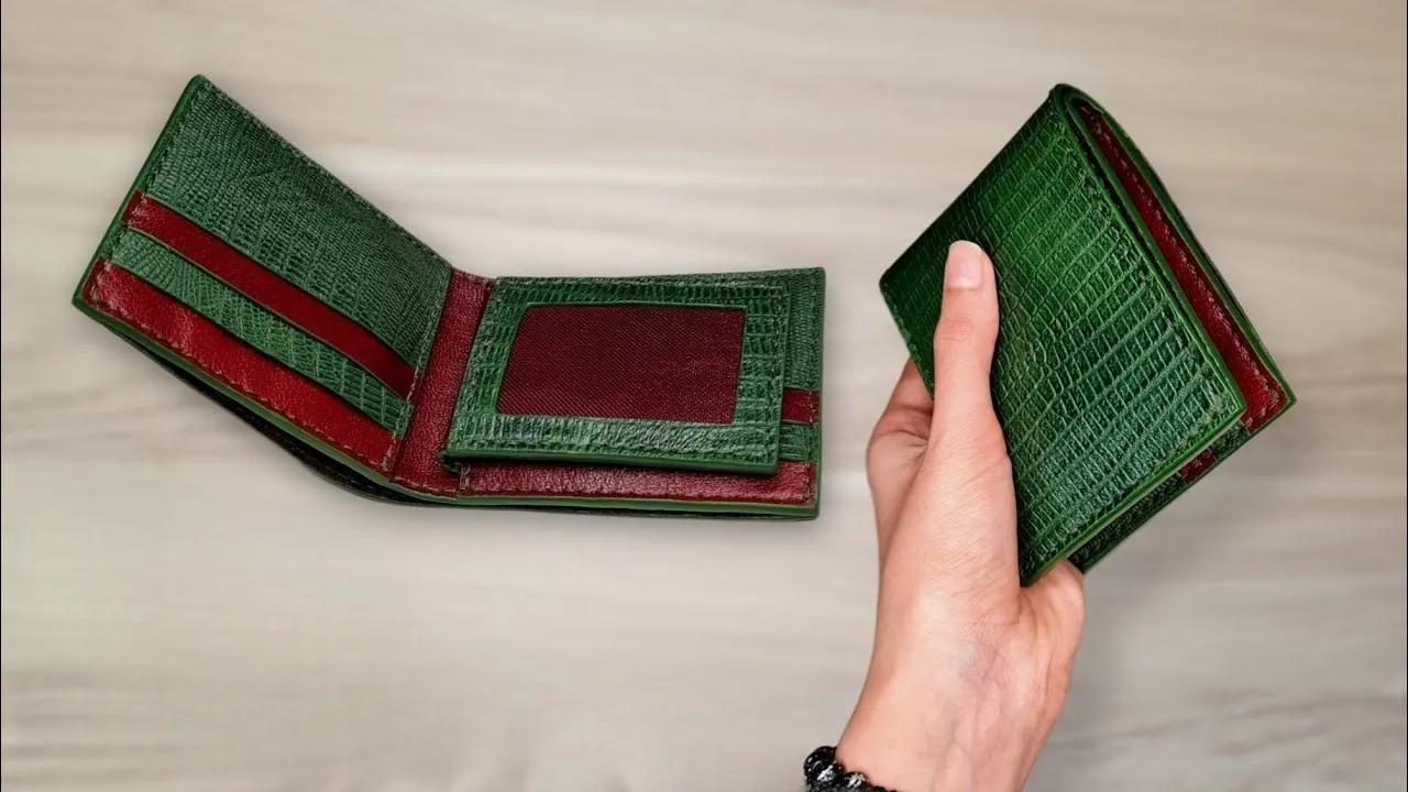 کیف پول چرم دست دوز زنانه + خرید